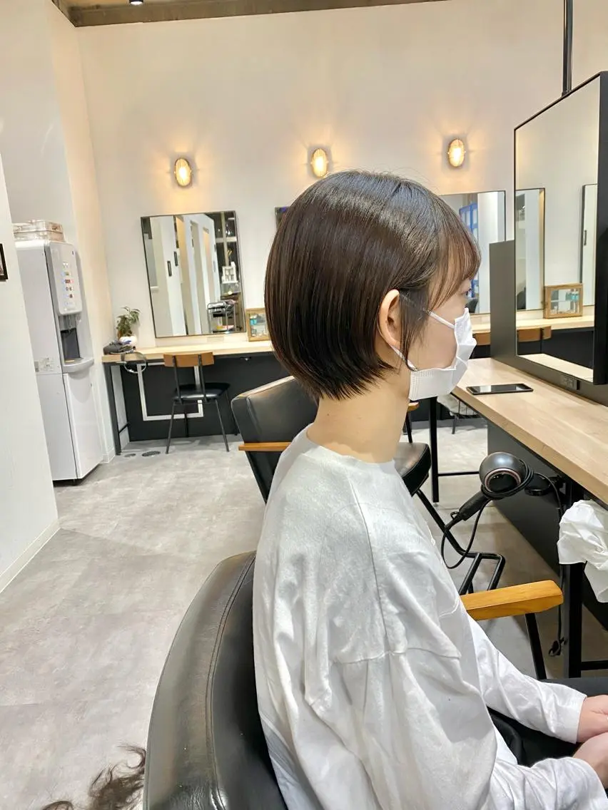 ショート ショートヘア 🍃ボブ&ショート 特化🍃髪質改善🍃のヘアスタイル