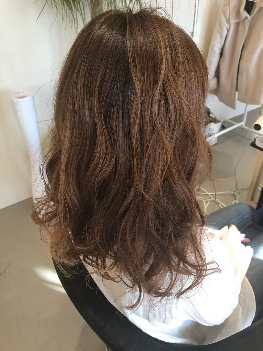 パーマ デジタルパーマ 早川 真幸のヘアスタイル