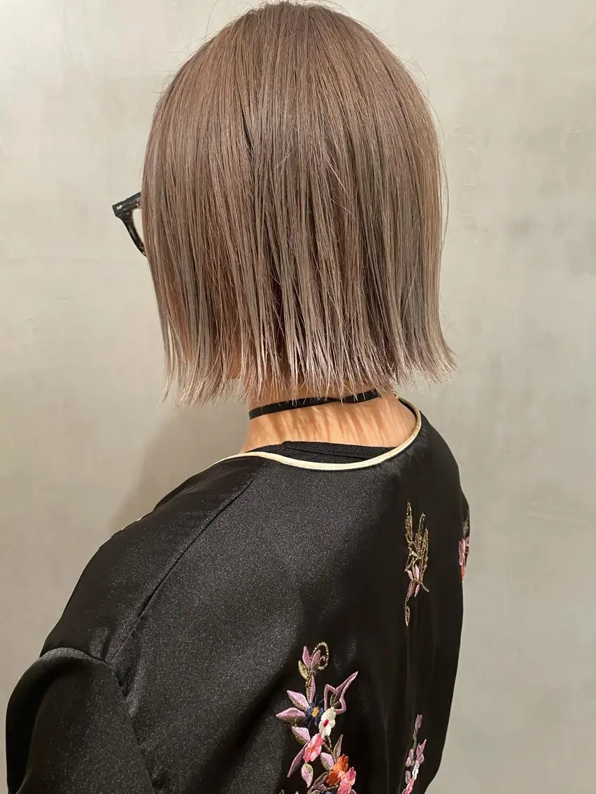 ショート カラー ヘアカラー トリートメント 優作 〜圧倒的信頼〜のヘアスタイル