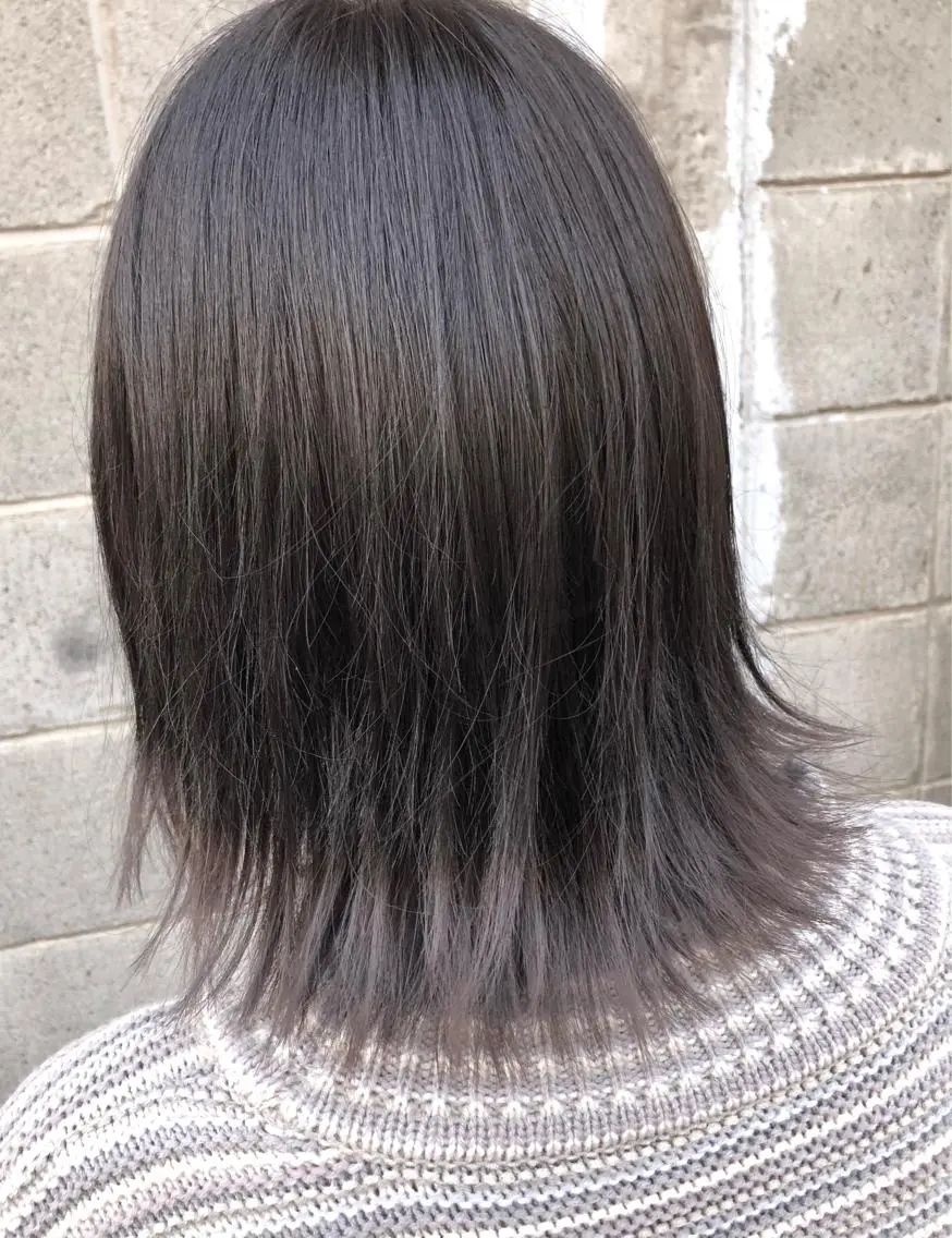 カラー 最高級エクステ /羽エクステ白石宇由のヘアスタイル