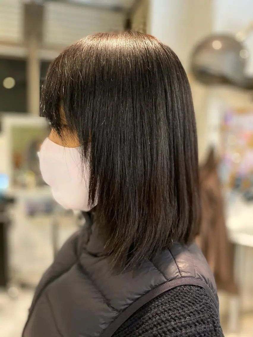 ミディアム 黒川 奨のヘアスタイル