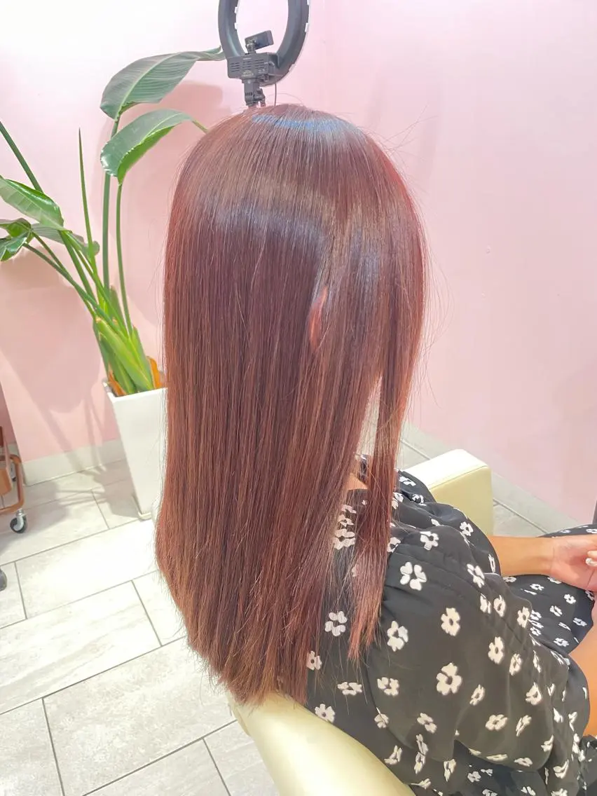 ロング カラー 並木 政太郎のヘアスタイル