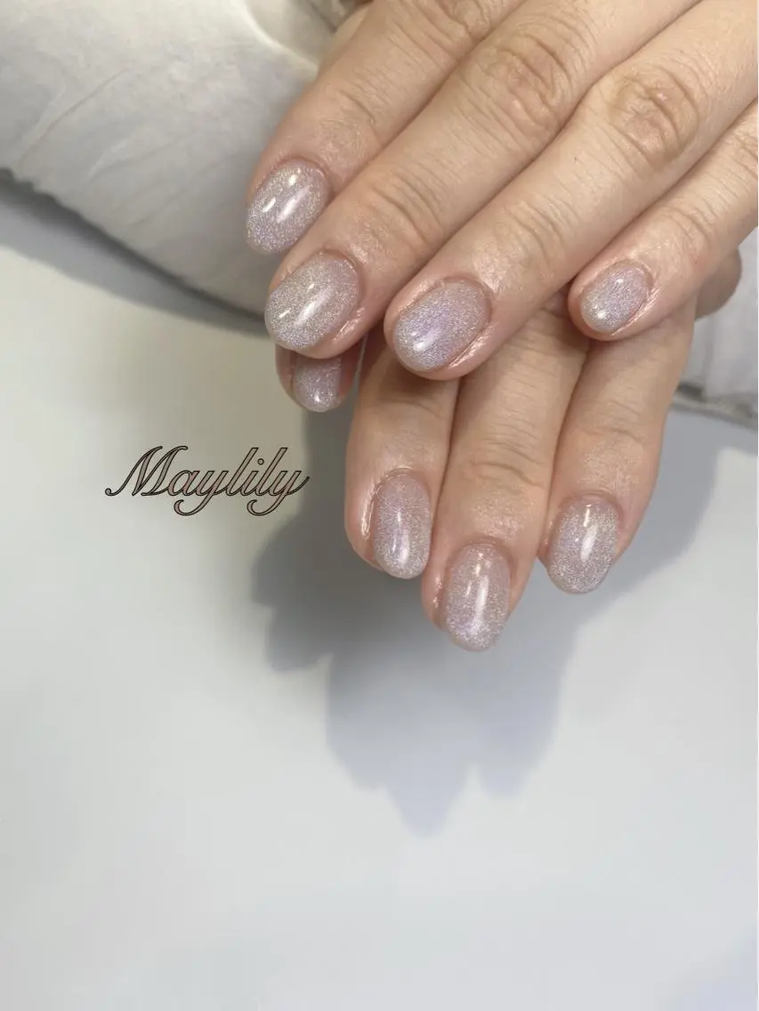 ネイル マグネットネイル ハンドネイル Nail salon Maylilyのネイルデザイン