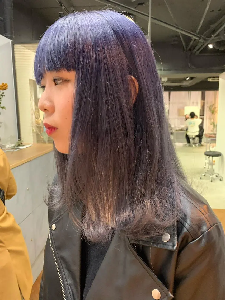 ロング カラー 怪我のため6月末 復帰予定田中瑞希🍃のヘアスタイル
