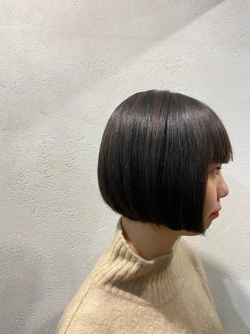 ショート ボブ パーマ / ボブ /ショート 谷口 陸のヘアスタイル