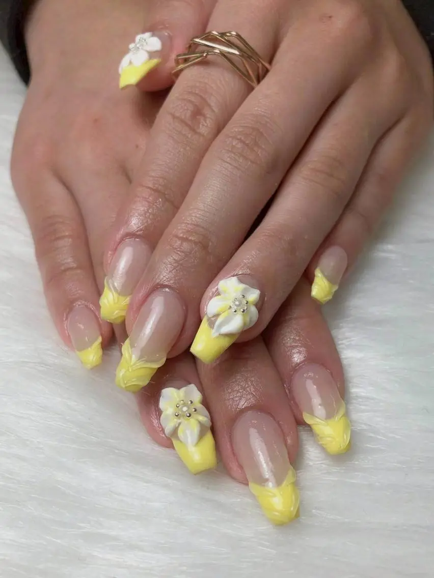 ネイル ジェルネイル 韓国ネイル パラジェル ワンホンネイル ハンドネイル Mihana Nails.*♡のネイルデザイン