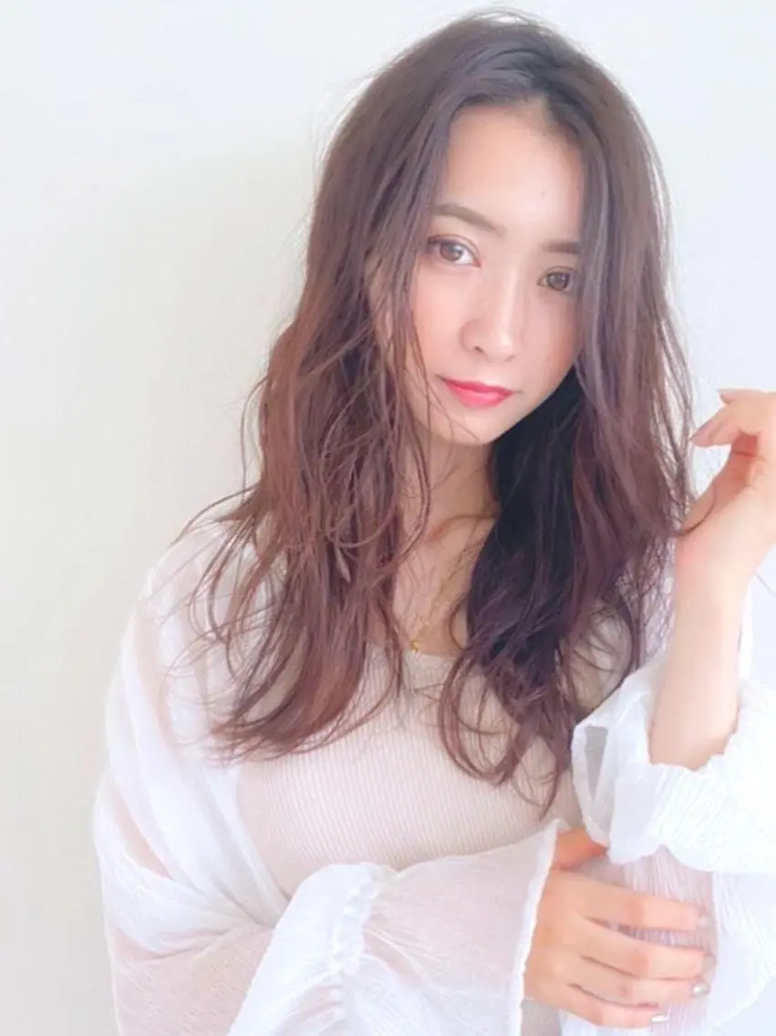 ロング カラー LaBless梅田 🎀坂本リオのヘアスタイル