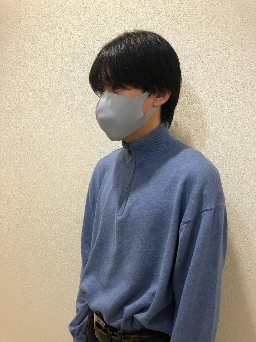 メンズ メンズ韓国風 マッシュ 柳田 駿のヘアスタイル