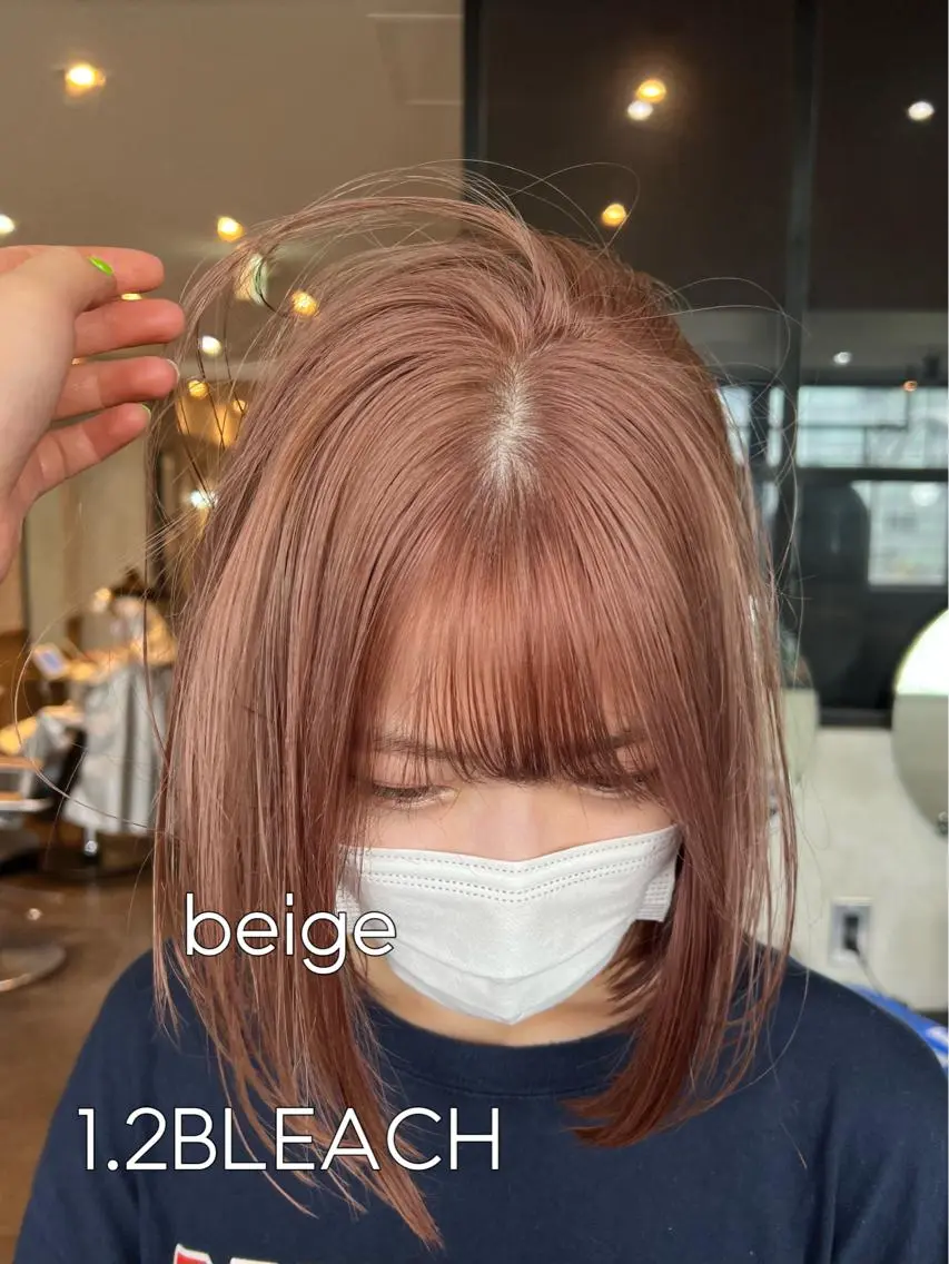 セミロング 渋谷/暖色系カラー kotoha🍊のヘアスタイル