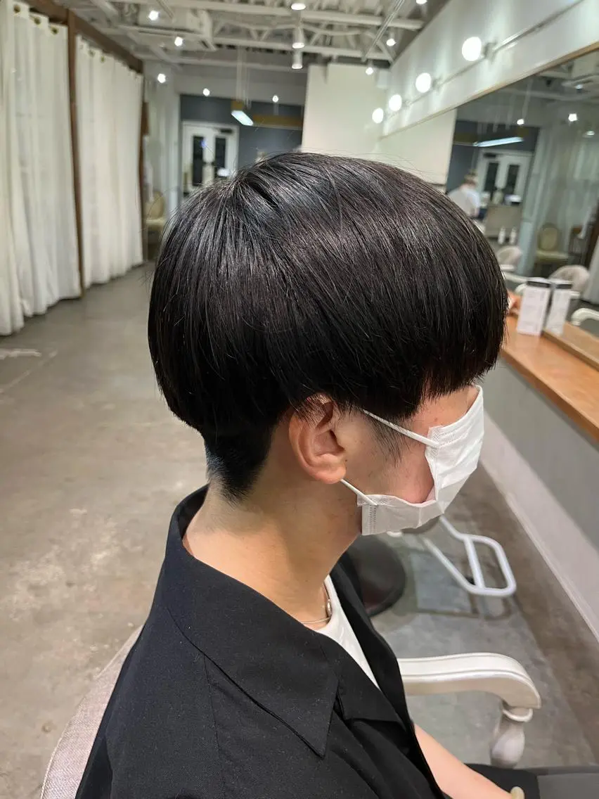 メンズ マッシュ mihoko/ ニュアンスパーマのヘアスタイル