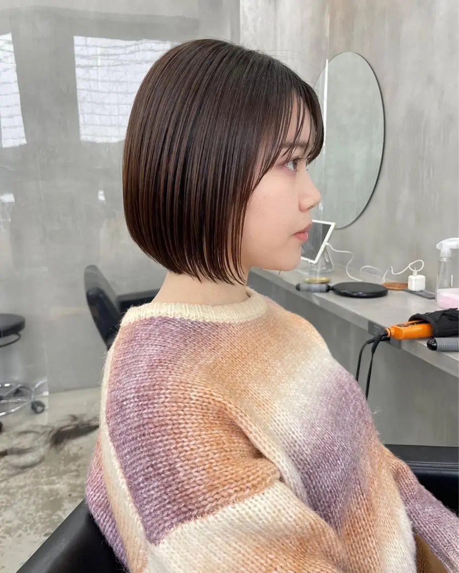 ショート カラー 華 /ショート/ボブのヘアスタイル