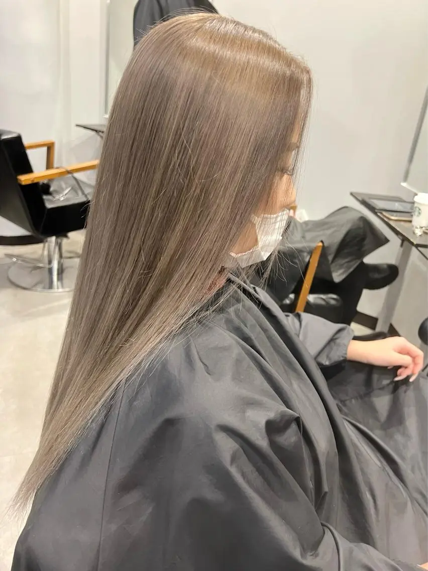 ロング ヘアカラー トリートメント KYOKO 【Bear】のヘアスタイル