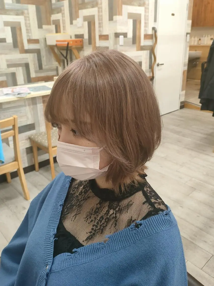 カラー ショート ヘアカラー コウスケ rebornのヘアスタイル