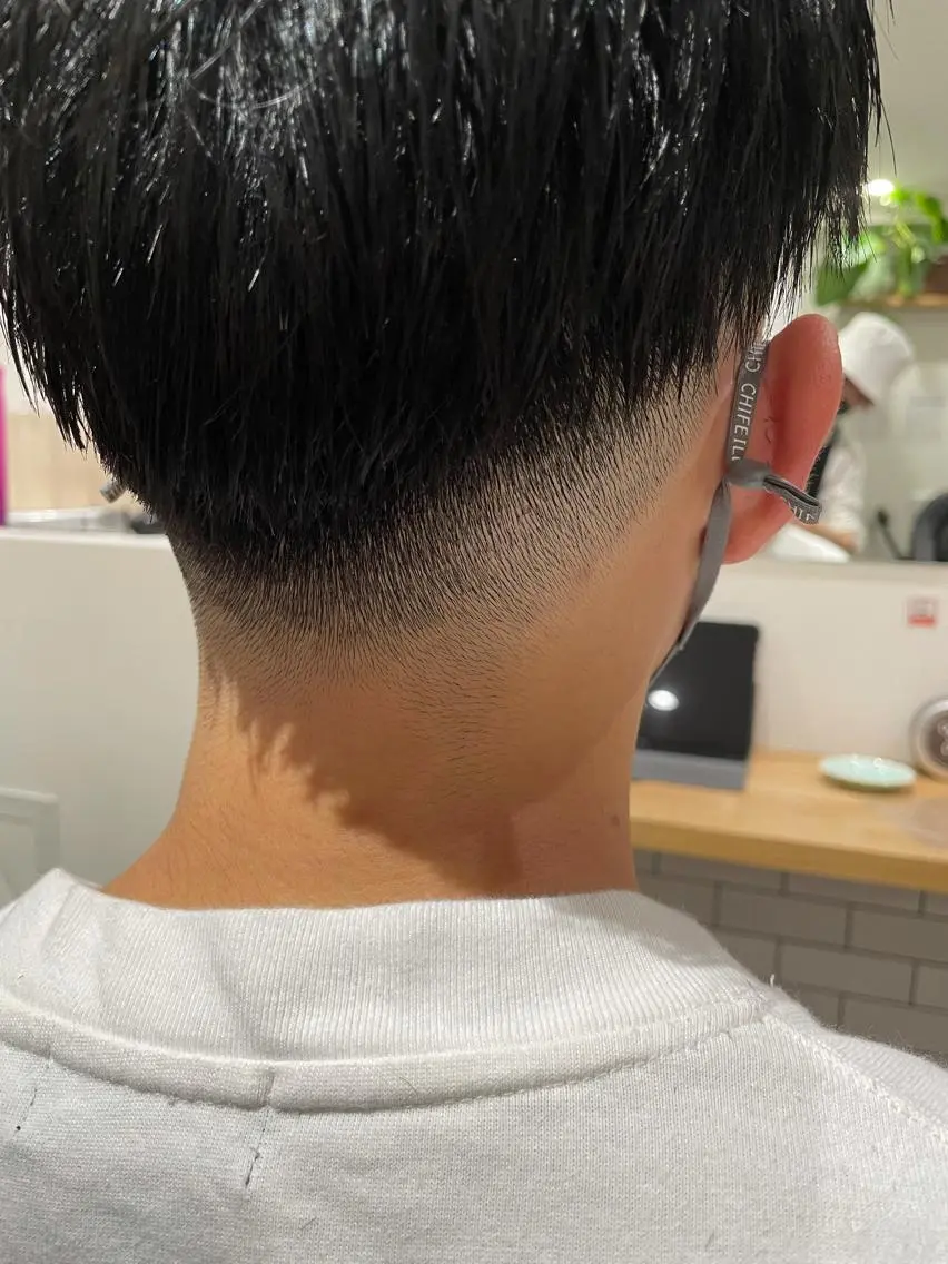 ショート メンズ カット 京都美容師 塩のヘアスタイル