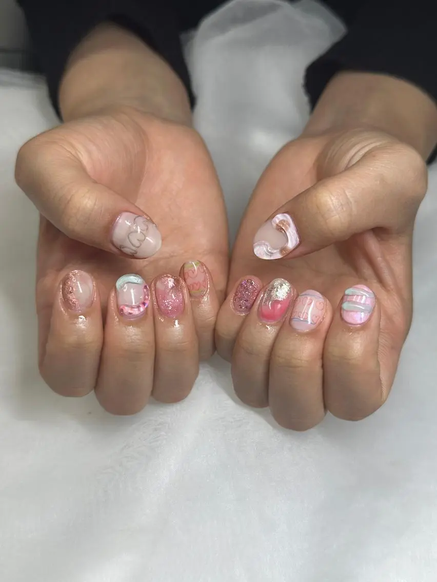 ネイル ハンドネイル うにゃねいる🌷 Mayaのネイルデザイン