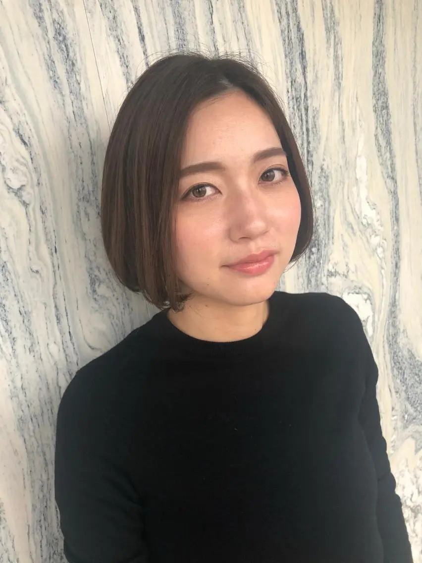 ショート 藤井 さと実のヘアスタイル