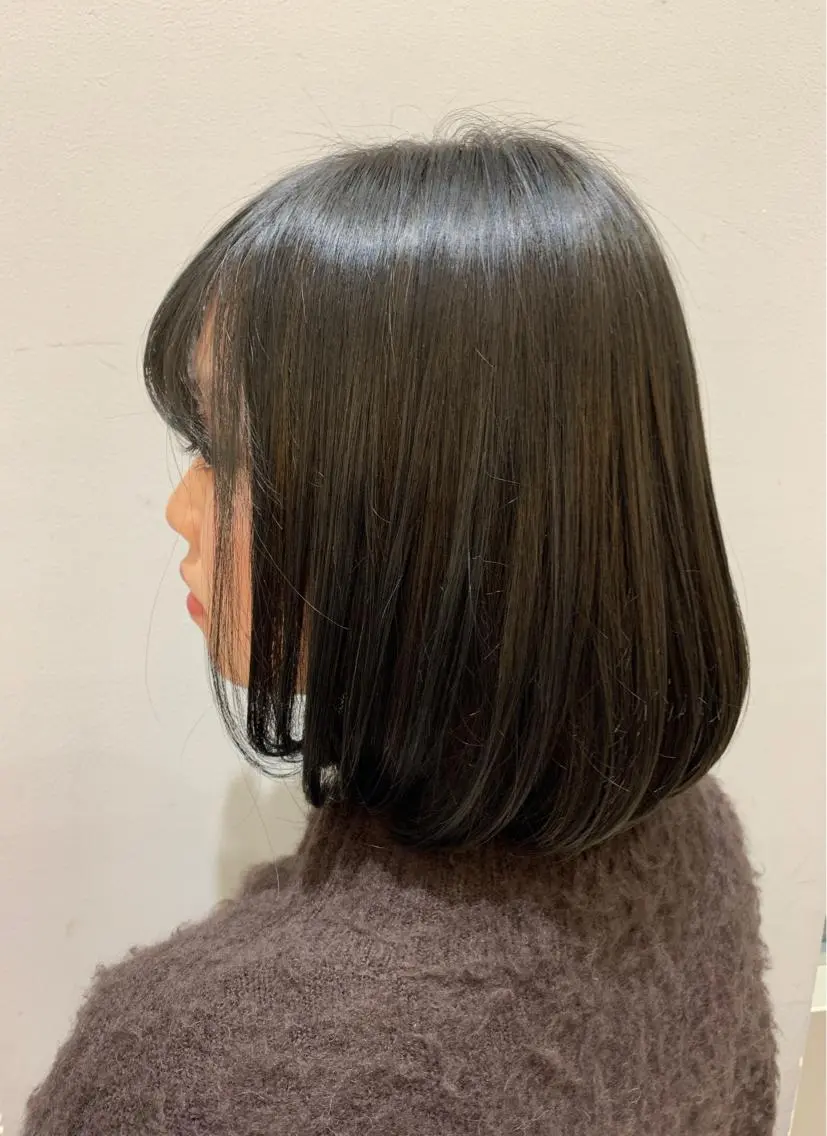ミディアム トリートメント 髪質改善/縮毛矯正 🎀小林 唯 🎀のヘアスタイル