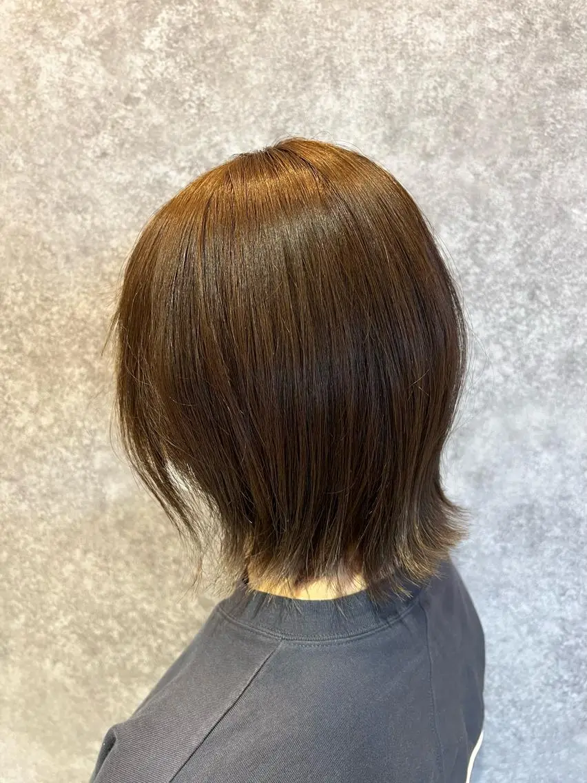 ミディアム カット ルクール喜多町店 コムロのヘアスタイル