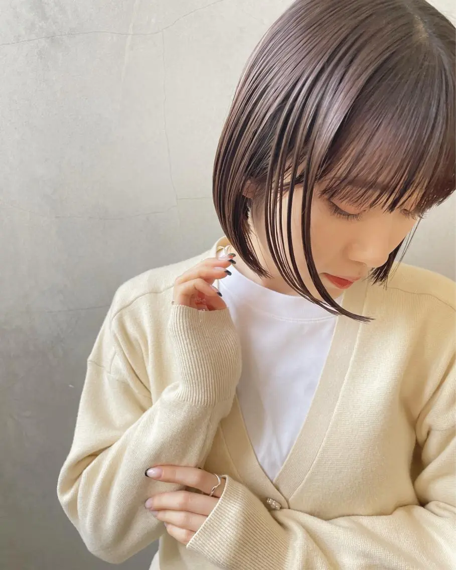 ミディアム カラー 🫧透明感ヘア🫧 🧸竹花　彩希🧸のヘアスタイル