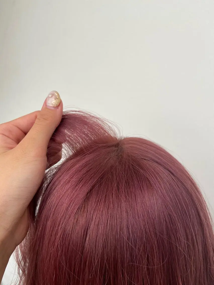 ロング ヘアカラー ハイトーンカラー 🦋yuri🦋のヘアスタイル