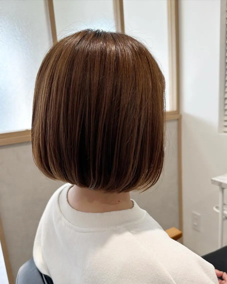 ショート カット ヘアカラー トリートメント 尾澤 祥多のヘアスタイル