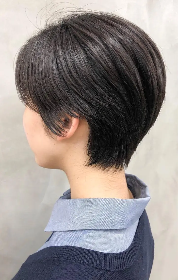 ショート ショートヘア ショート・ボブ 徳竹淳一のヘアスタイル