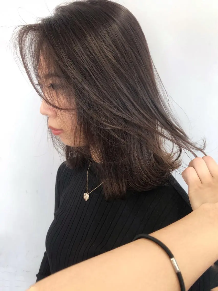 ミディアム カラー ヘアカラー トリートメント 関 京磨のヘアスタイル