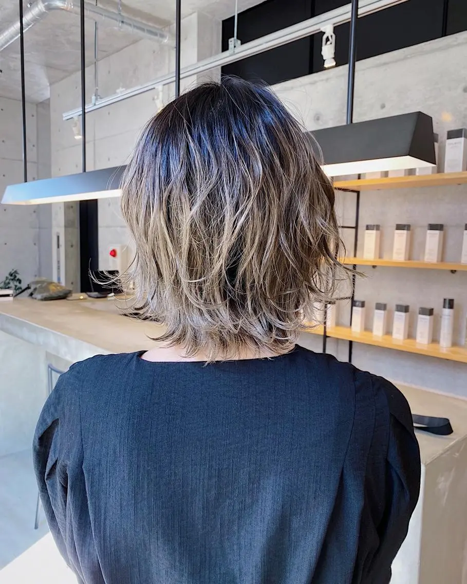 ミディアム son hair HIROEのヘアスタイル