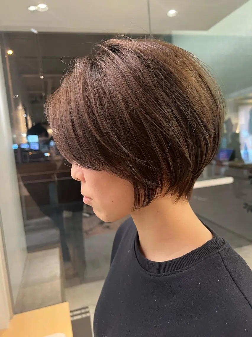 ショート カラー ショートボブ ボブ ショートヘア 武田 久司のヘアスタイル