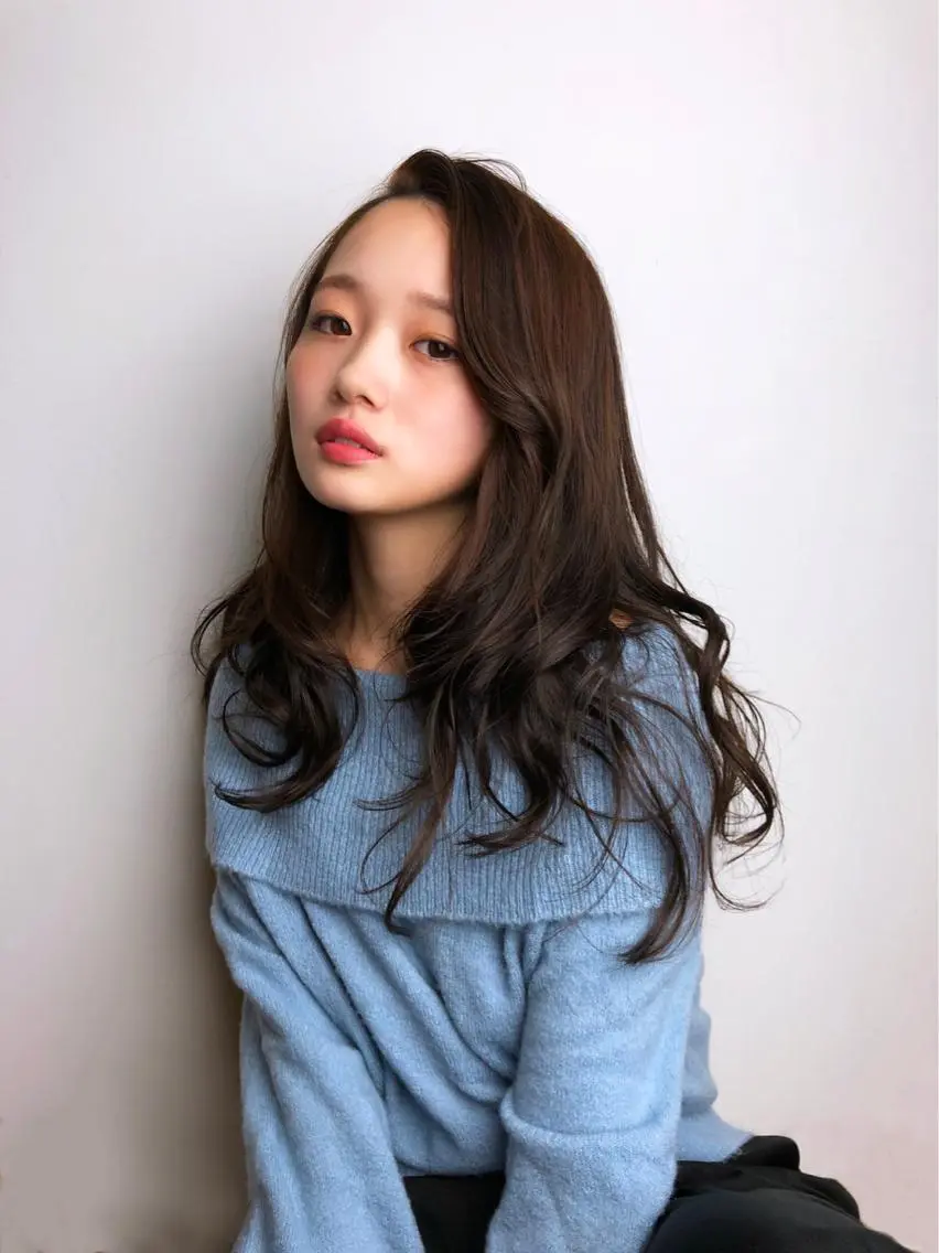 ロング Hikaru Takahashiのヘアスタイル