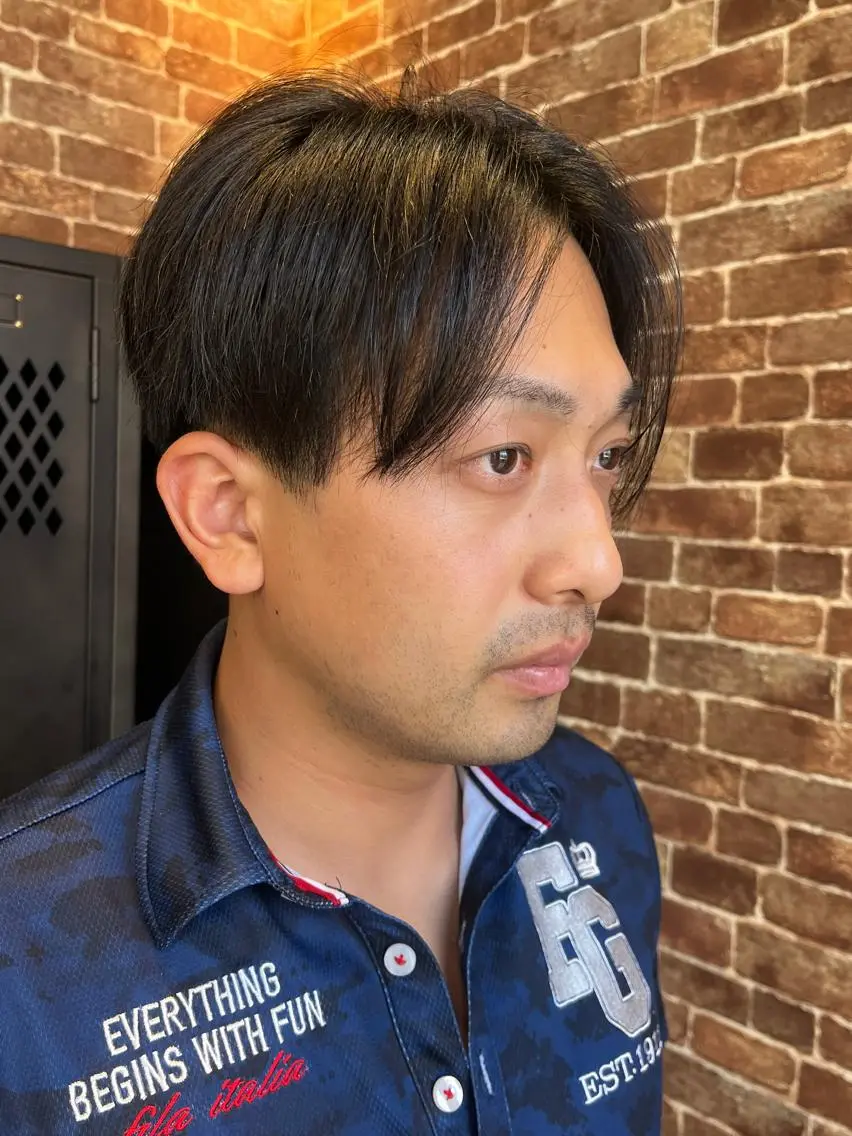 ショート カラー パーマ ヘアアレンジ メンズ キッズ ネイル マツエク・マツパ アイブロウ メンズブリーチ メンズハイライト メンズインナーカラー メンズ韓国風 ブリーチ 久木原 ゆりのヘアスタイル