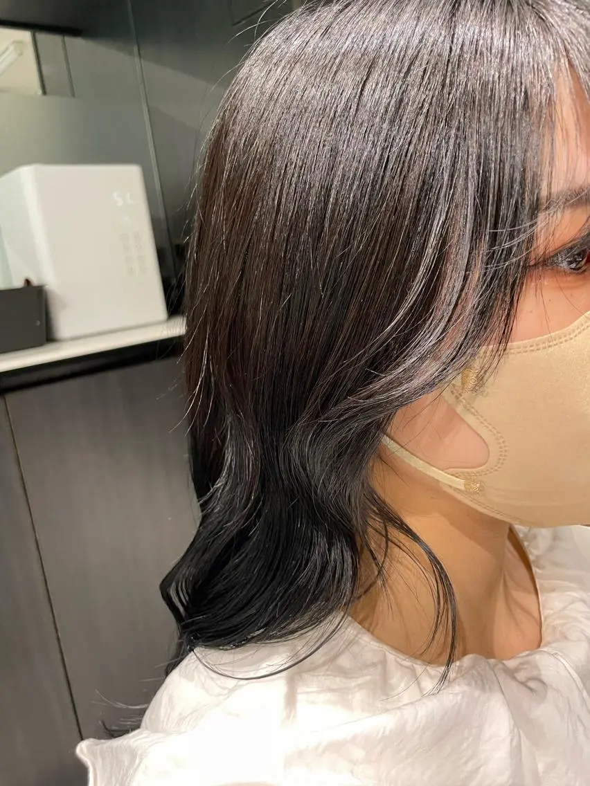 セミロング カラー カット パーマ トリートメント 優真/難波で 1番パーマが上手いのヘアスタイル