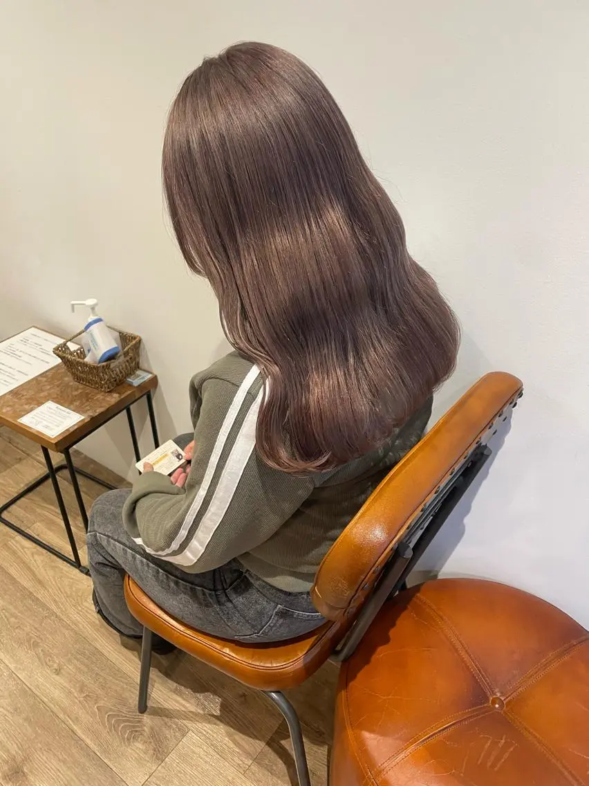 ロング カラー ヘアアレンジ ヘアカラー トリートメント coco♡ 韓国hairのヘアスタイル
