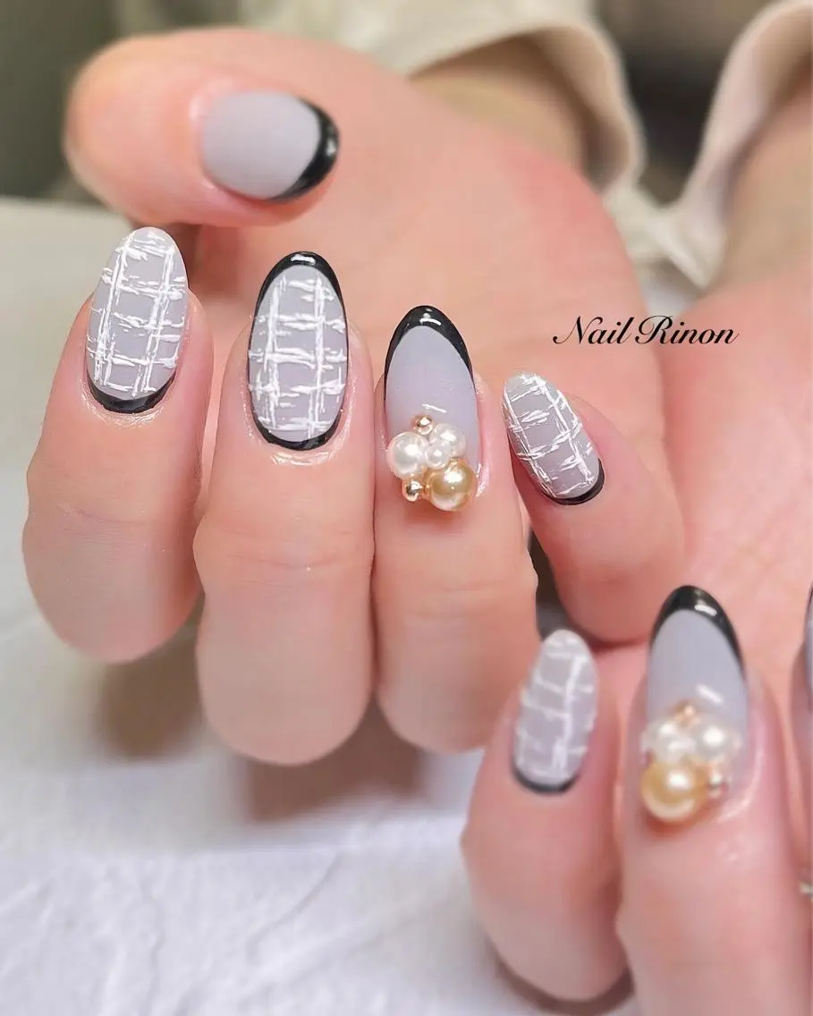 ネイル フレンチネイル ハンドネイル Nail Rinonのネイルデザイン