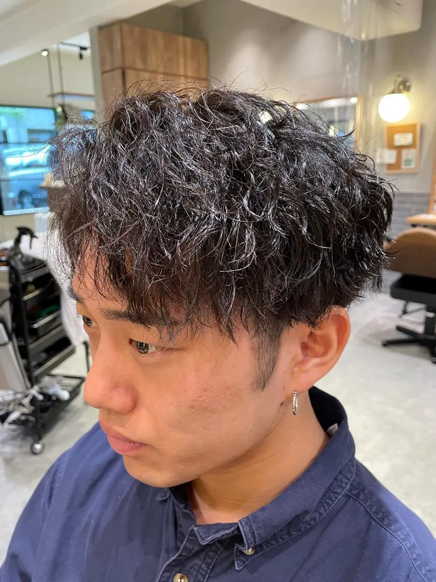 ミディアム 💫メンズ専門 大木肖愉夢💫のヘアスタイル