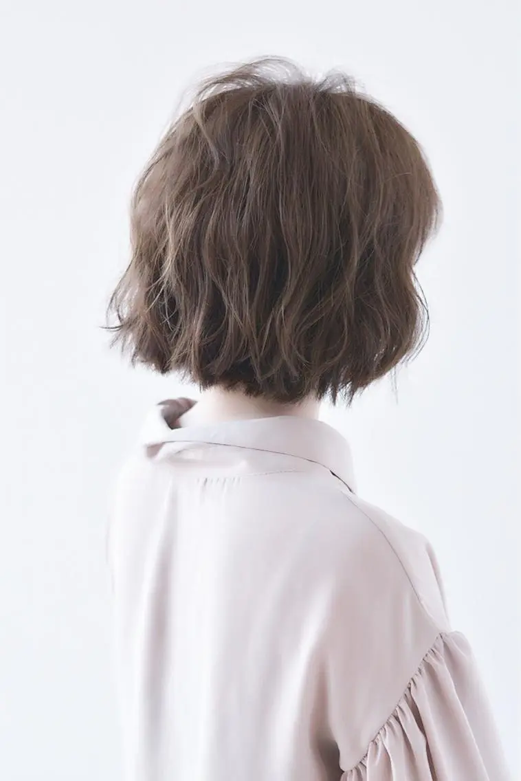 ショート カラー パーマ ボブ 髪質改善特化KIZU /艶髪研究(京都)のヘアスタイル