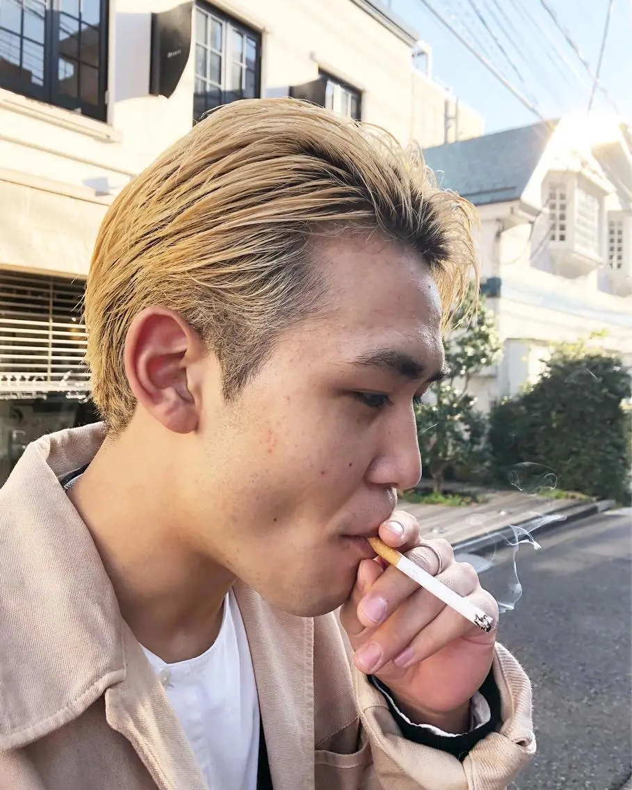 ヘアアレンジ メンズ カット トリートメント ヘアセット メンズ特化✂️栗原 侑也のヘアスタイル