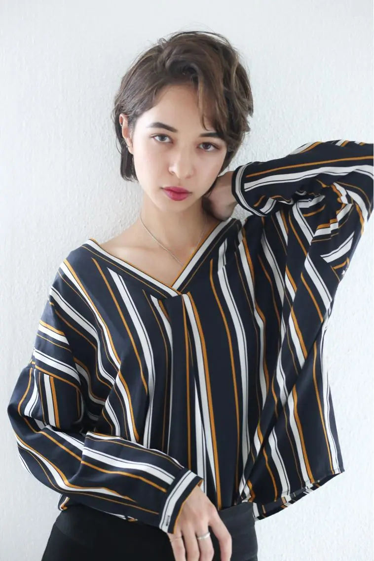 ショート カラー 【似合わせ美容師 ✂️】吉澤和幸のヘアスタイル