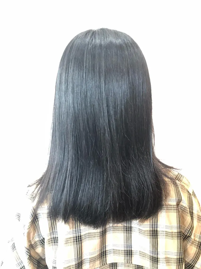 ミディアム 高山🐬髪質改善 池袋で縮毛矯正のヘアスタイル