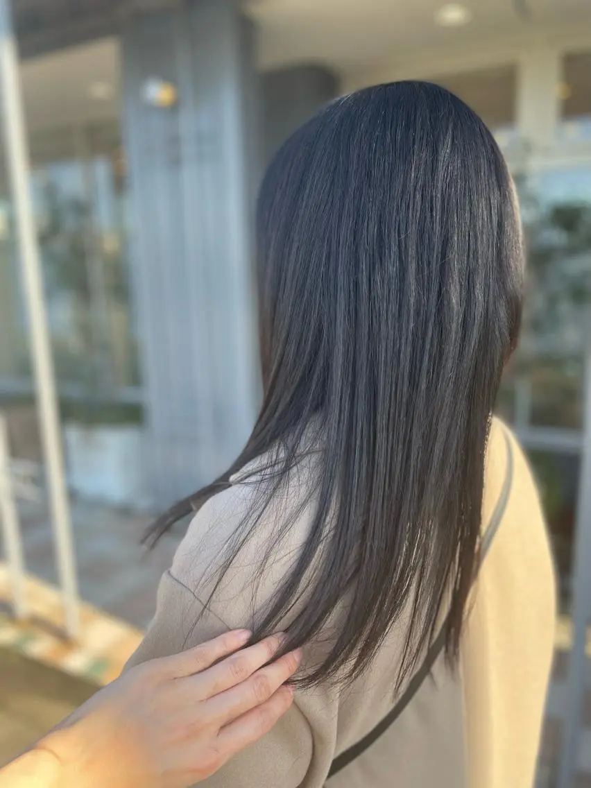 ロング トリートメント カット トリートメント 佐々木 麻純のヘアスタイル