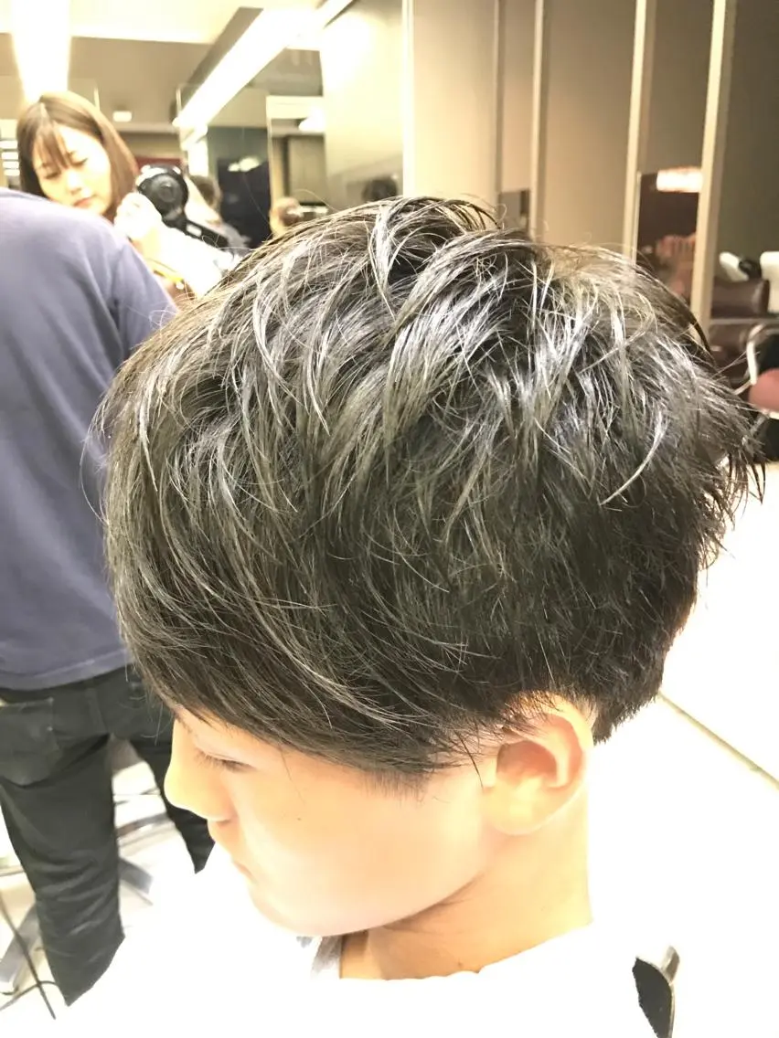 ショート メンズ マッシュ 中川 拓弥のヘアスタイル