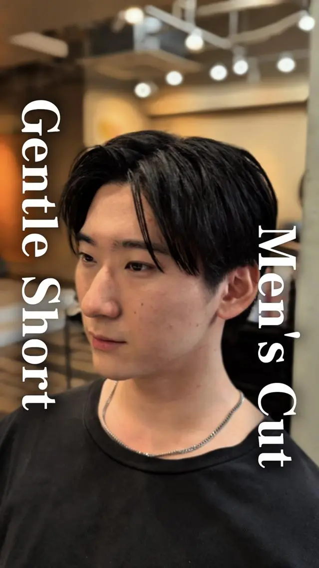 ショート メンズ カット 札幌大通/メンズ/ 縮毛矯正•髪質改善のヘアスタイル