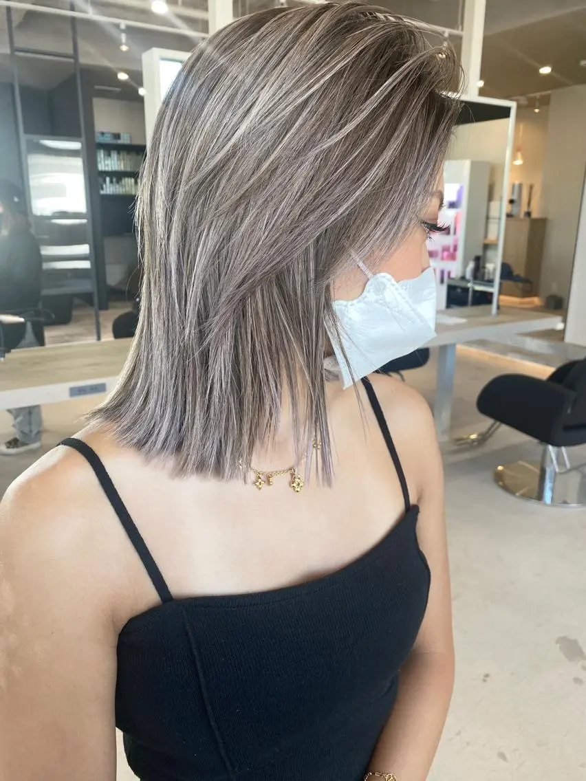 ショート カラー ヘアアレンジ ネイル マツエク・マツパ アイブロウ トリートメント 井上 一平のヘアスタイル