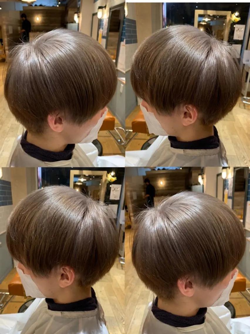 ショート 🔥メンズパーマ 特化 渡辺一翔のヘアスタイル