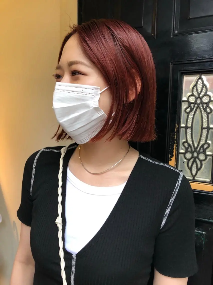 ショート カラー eri kinjoのヘアスタイル