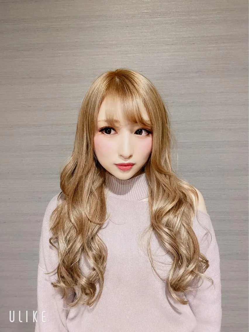 ロング カラー エクステ レイヤー/エクステ alpha下妻のヘアスタイル
