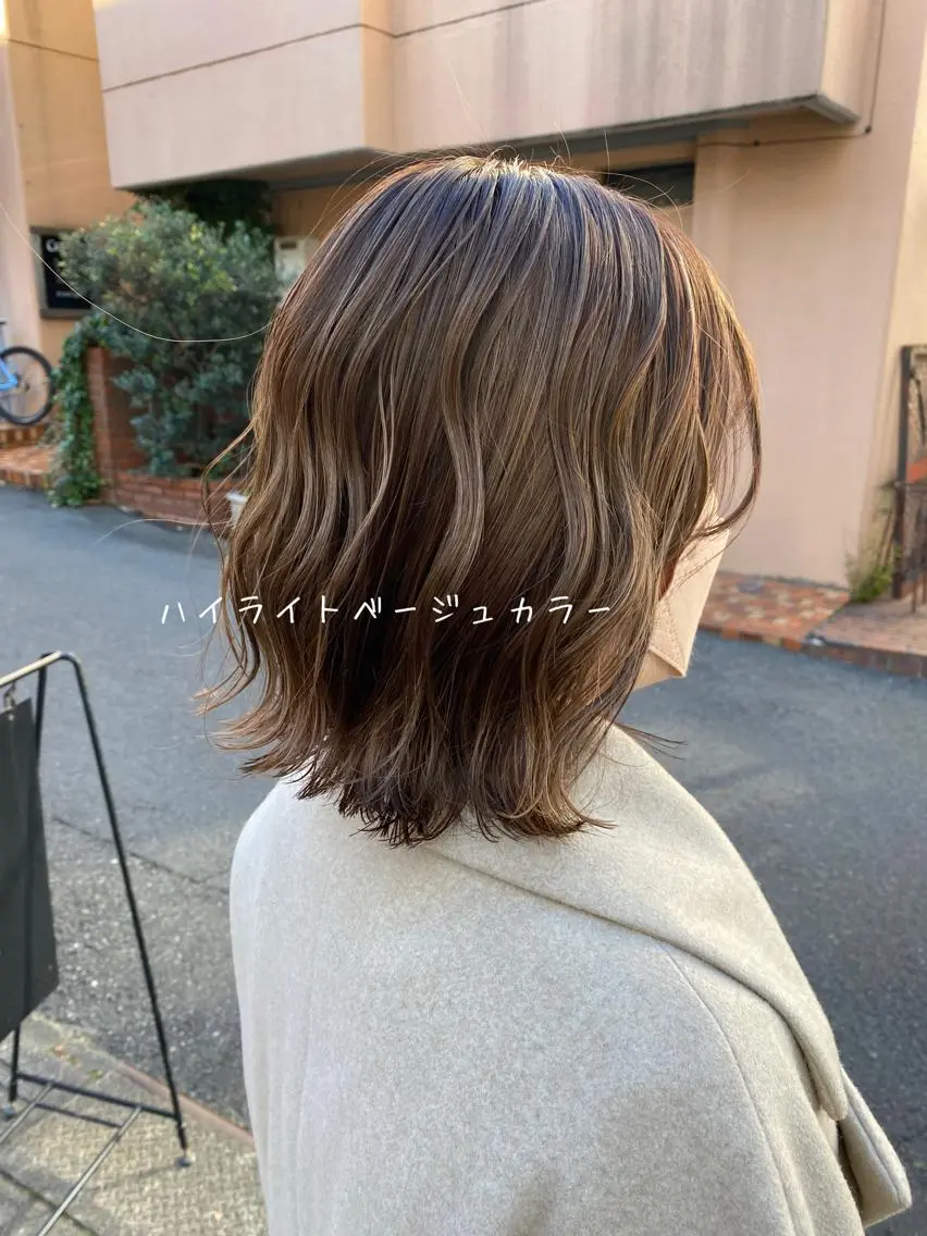 ミディアム solo店長 大橋康智のヘアスタイル