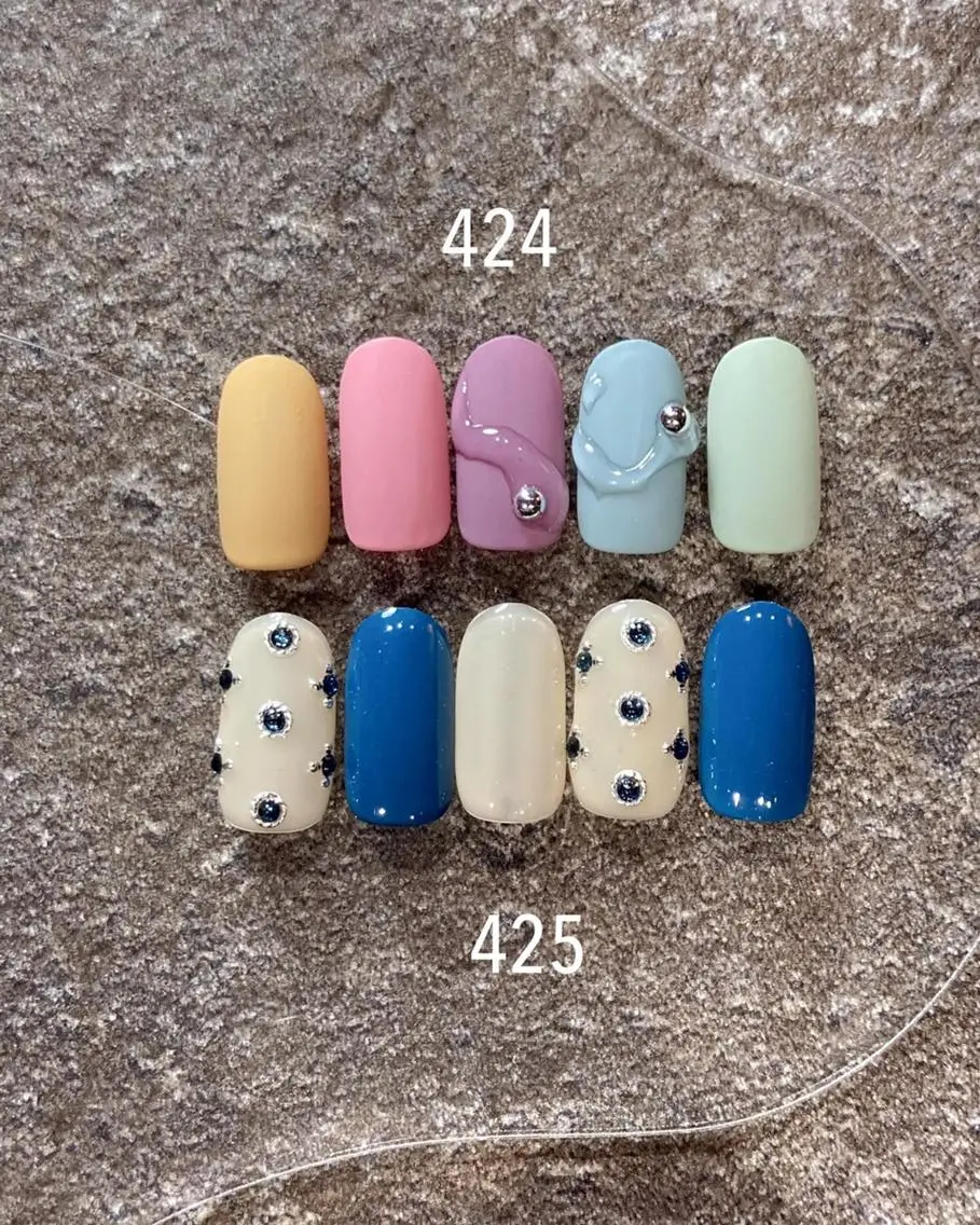 ネイル アートネイル ラメ(グリッター) オフィスネイル ピンク ハンドネイル Am:nail 柏 SUE（スゥ）のネイルデザイン