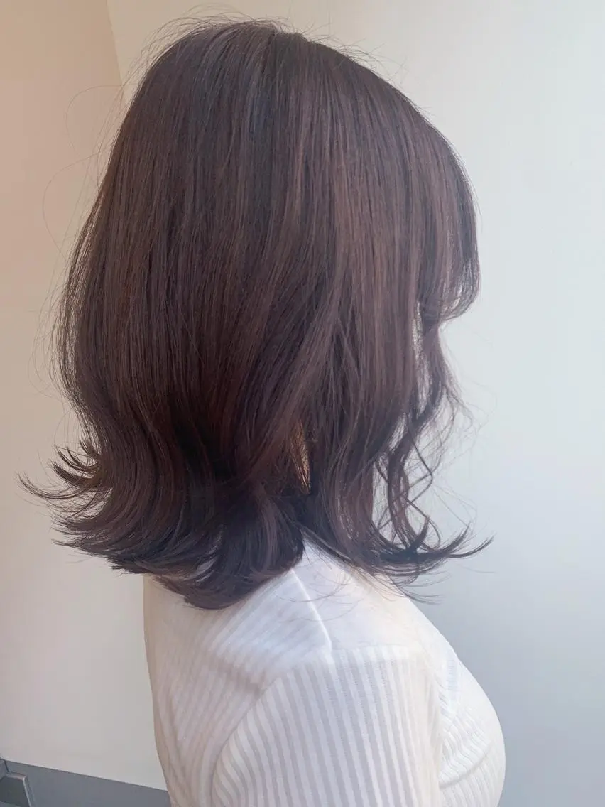 ミディアム カラー ヘアカラー 🌛ダブルカラー 🌜SAYAKAのヘアスタイル