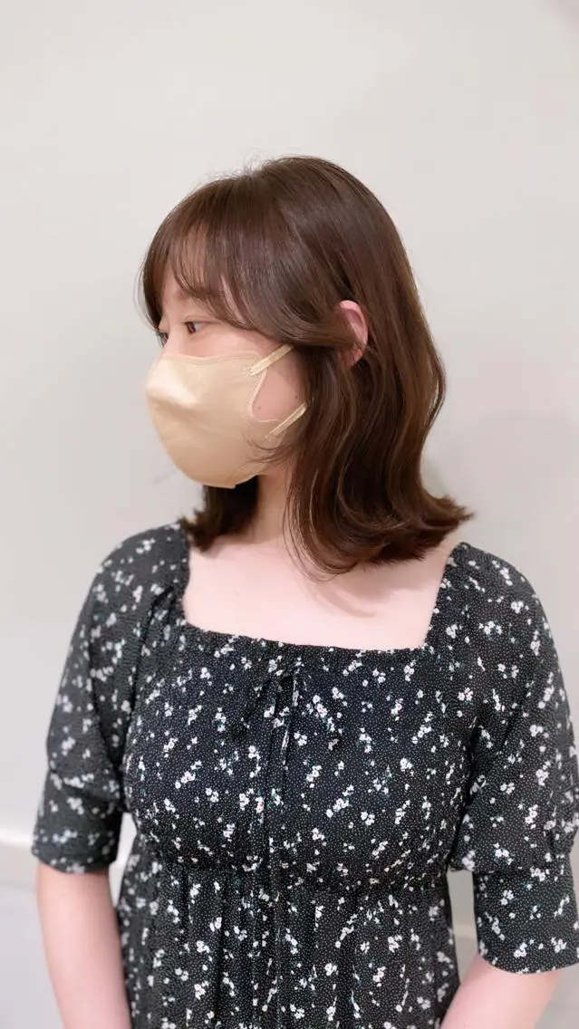 ミディアム Yuka ∥ 深層筋 ×睡眠改善ヘッドスパのヘアスタイル